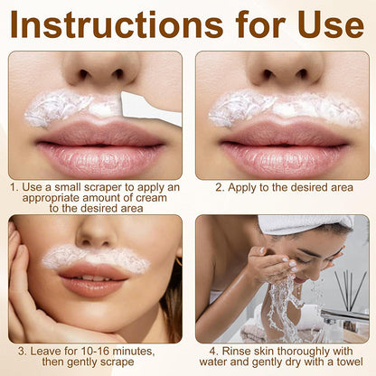 Gentle Coconut Oil Hair Removal Cream
