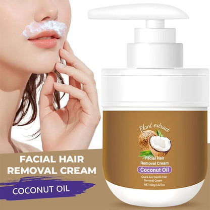 Gentle Coconut Oil Hair Removal Cream