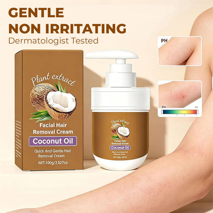 Gentle Coconut Oil Hair Removal Cream