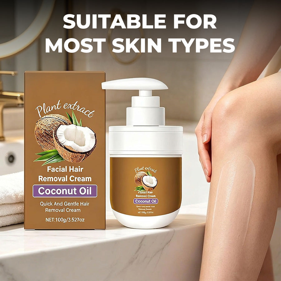 Gentle Coconut Oil Hair Removal Cream