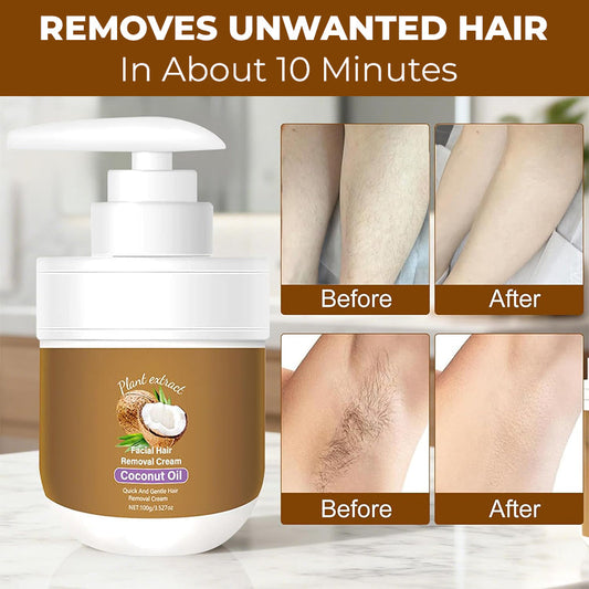 Gentle Coconut Oil Hair Removal Cream