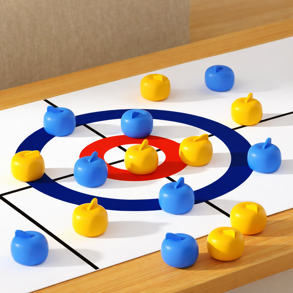 Table Curling Game Set