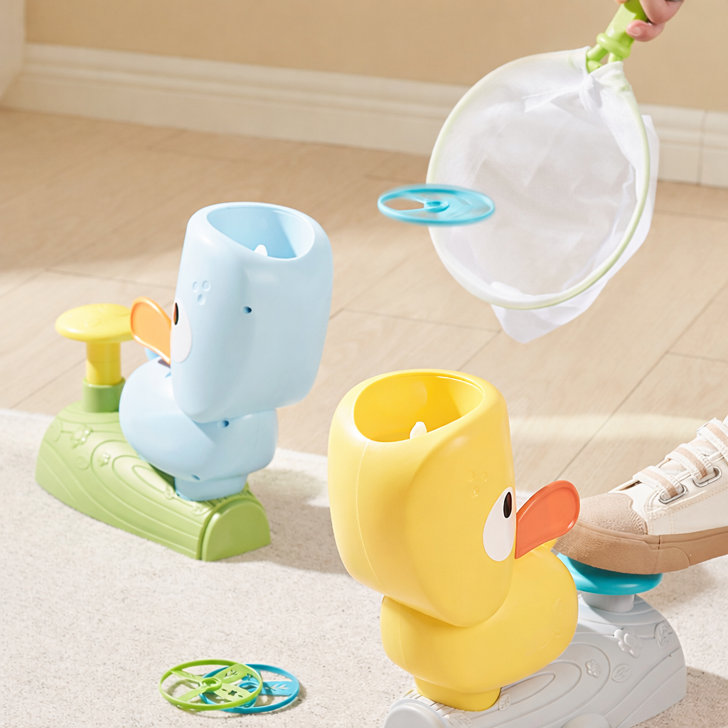 Flying Discs Launcher Toy