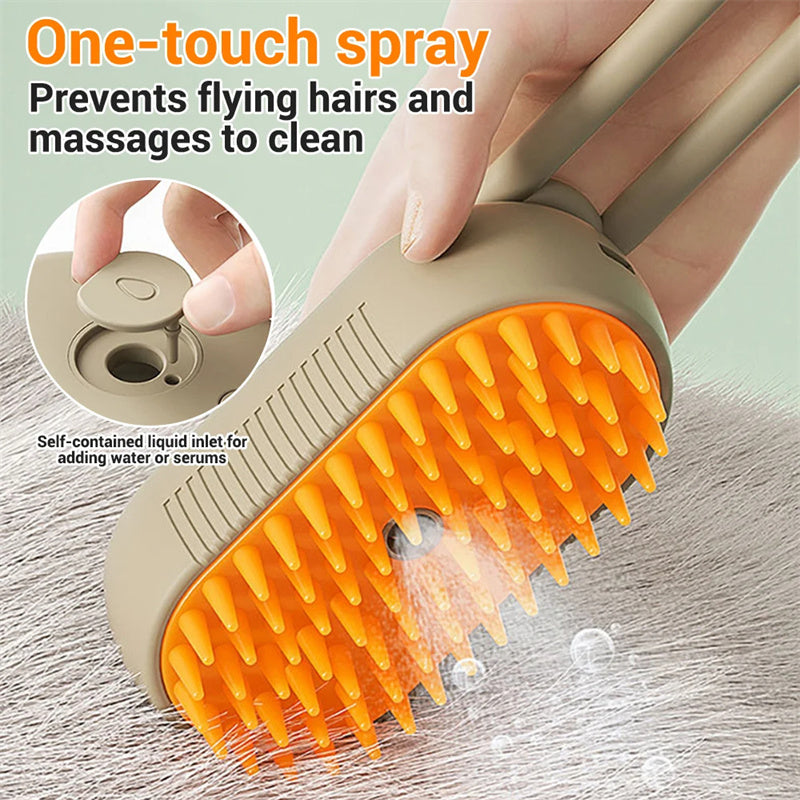 3-in-1 Electronic Spray Massage Comb