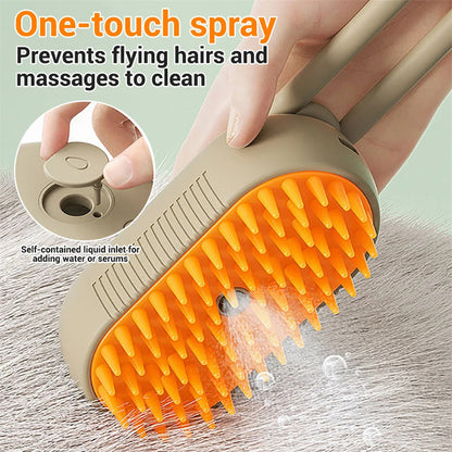 3-in-1 Electronic Spray Massage Comb