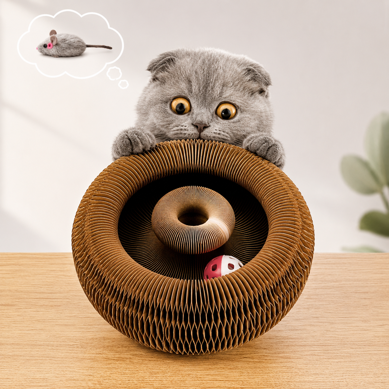 Magic Accordion Cat Scratcher