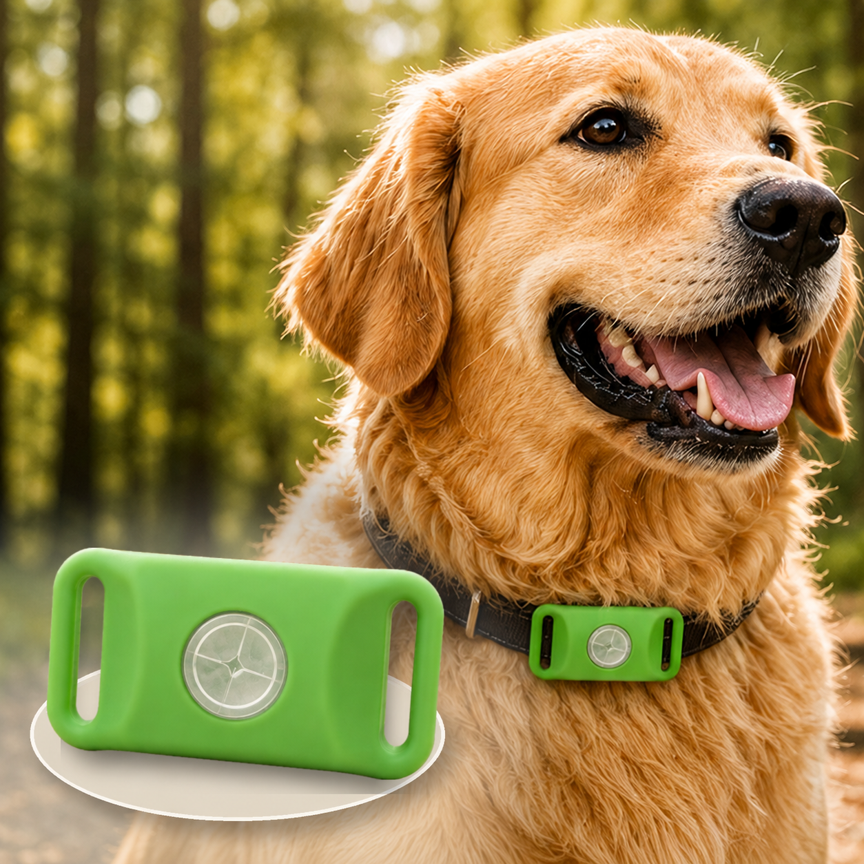 Botanical Flea & Tick Collar Pendant for Dogs & Cats