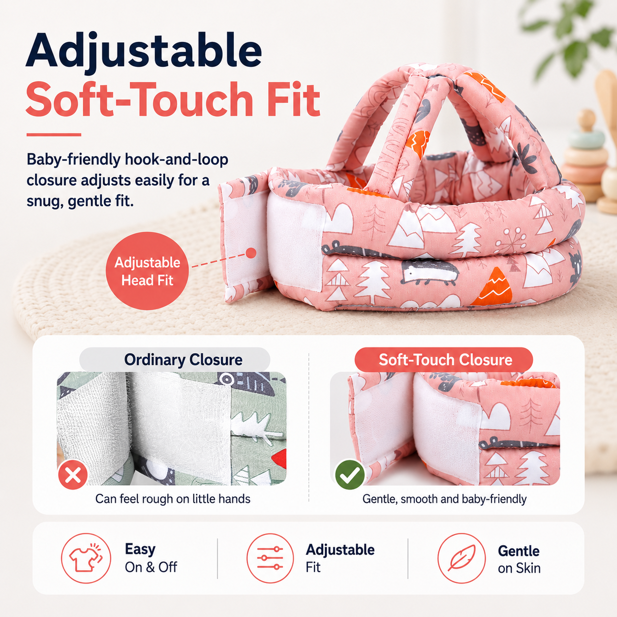 Baby Head Protection Cushion Hat
