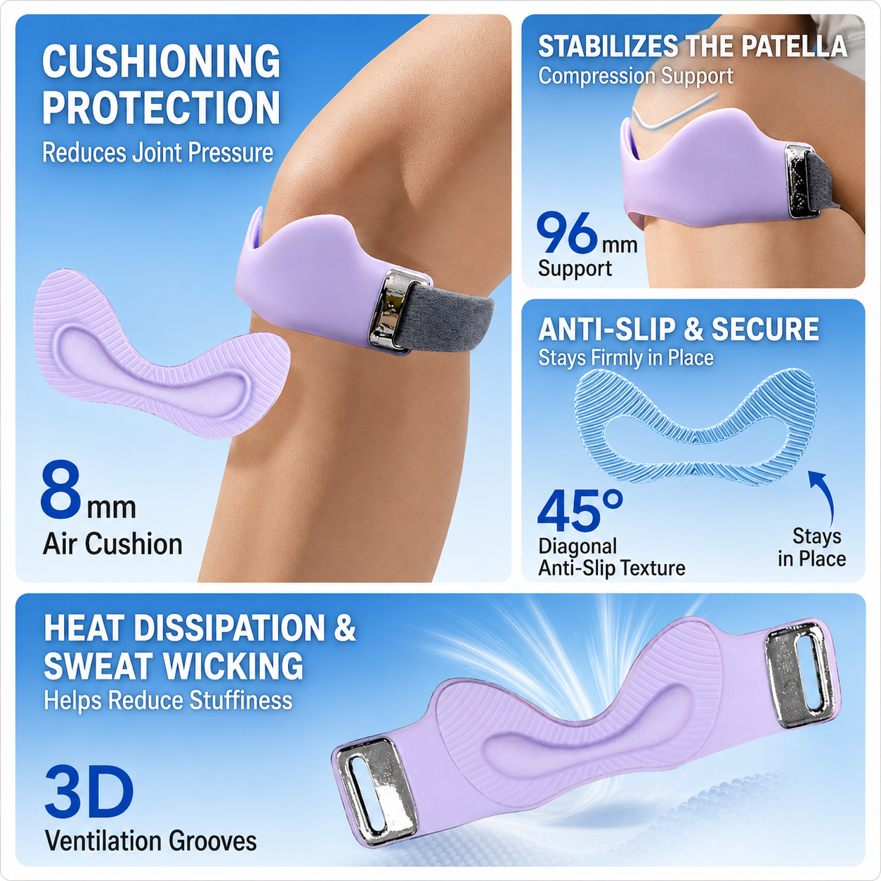 Knee Patella Support Strap