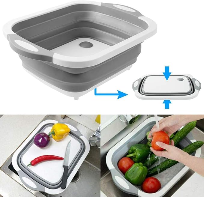 🍗🥗BBQ & Meal Prep Tub | Collapsible Prep Tub🍖🏕️