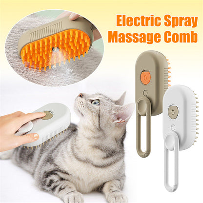 3-in-1 Electronic Spray Massage Comb