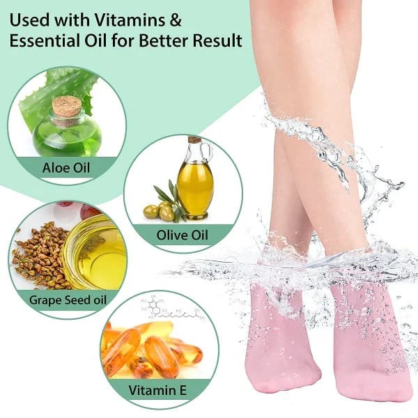 Unisex Foot Care Silicone Socks