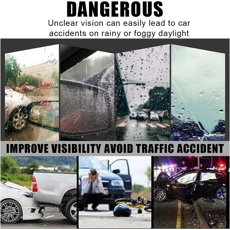 Hydrophobic Rearview Mirror Rain & Anti-Fog Film
