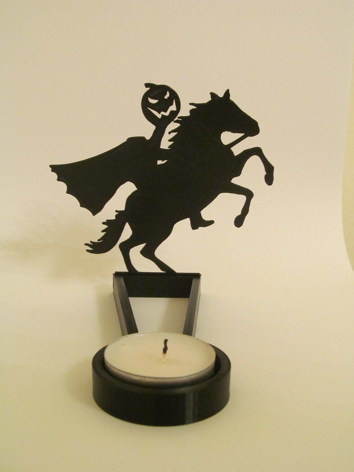 🎃Halloween Silhouette Tealight Holder – Festive Tabletop Decor🧙‍♀️