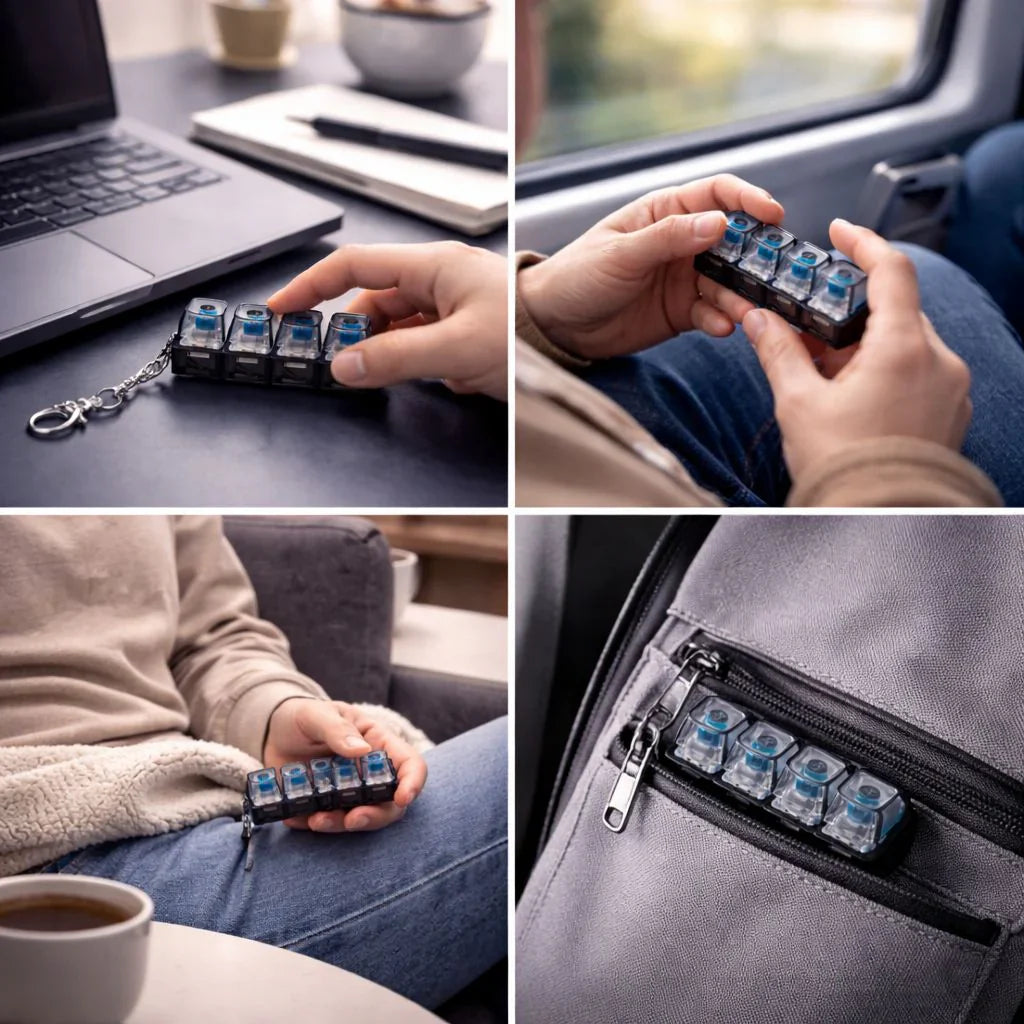 ✨BUY 2 GET 1 FREE✨Sleek Fidget Clicker