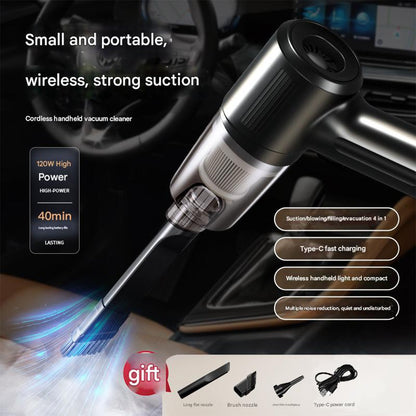 🔥Wireless  Handheld Car Vacuum Cleaner Portable Cordless , Vacuum Cleaner with Multi-Nozzles