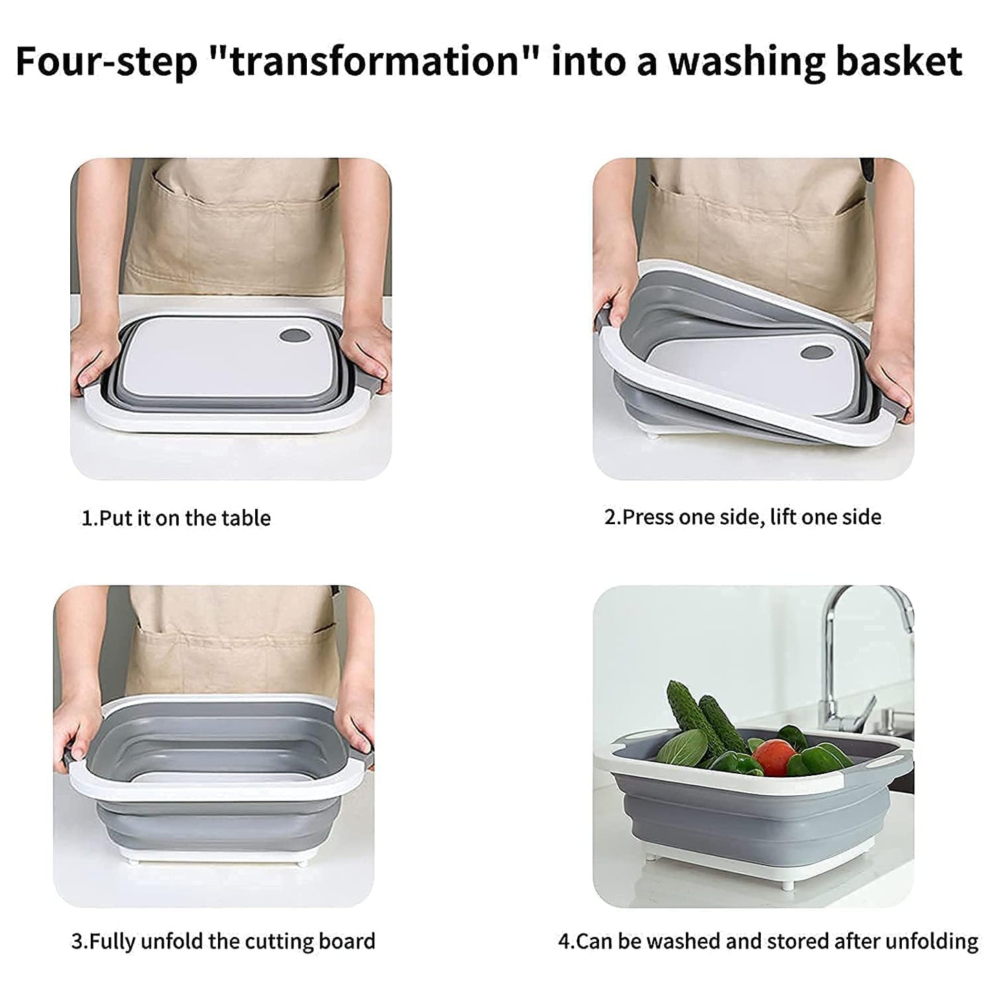 🍗🥗BBQ & Meal Prep Tub | Collapsible Prep Tub🍖🏕️