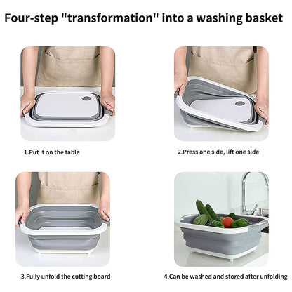 🍗🥗BBQ & Meal Prep Tub | Collapsible Prep Tub🍖🏕️