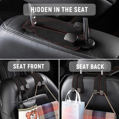 ✨Buy 1 Get 1 Free✨🚗Car Seat Back Storage Hook 💥Double Hook Holder for Convenient Storage