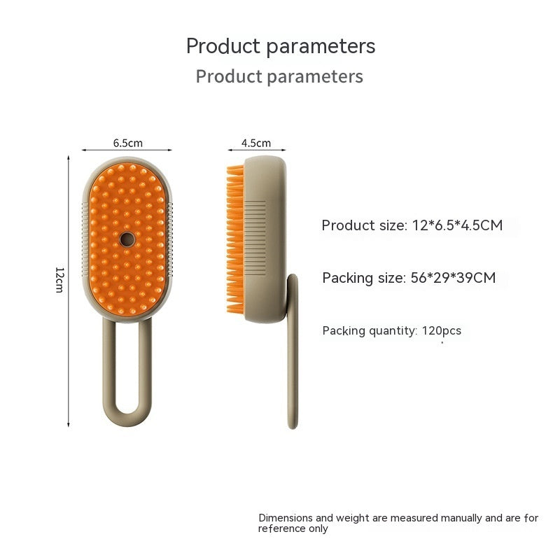 3-in-1 Electronic Spray Massage Comb