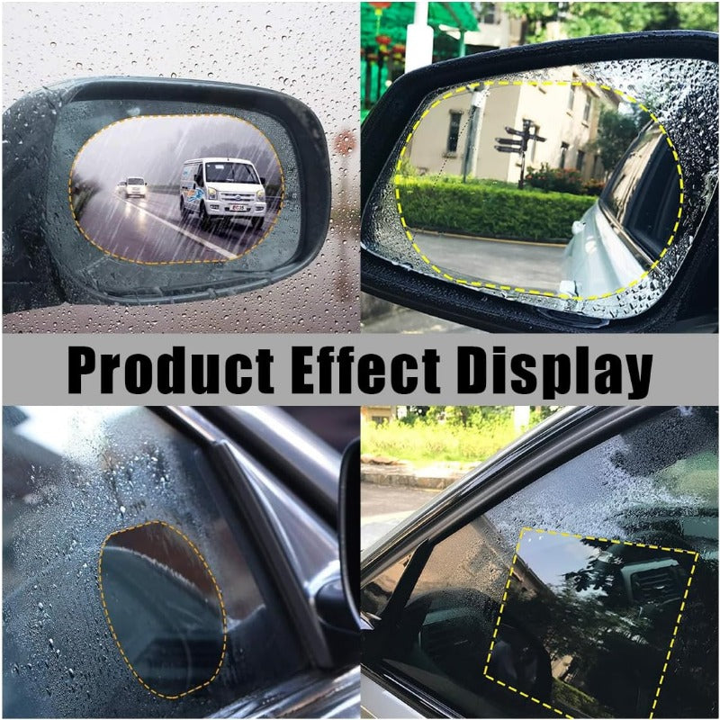 Hydrophobic Rearview Mirror Rain & Anti-Fog Film