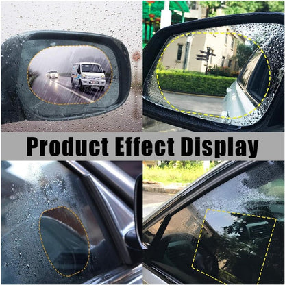 Hydrophobic Rearview Mirror Rain & Anti-Fog Film