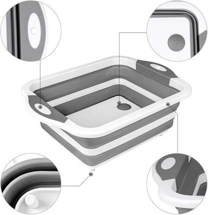 🍗🥗BBQ & Meal Prep Tub | Collapsible Prep Tub🍖🏕️
