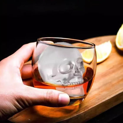 💀🧊DIY Silicone Ice Cube Mold — Perfect for Whiskey, Cocktails, and Halloween Parties🎃