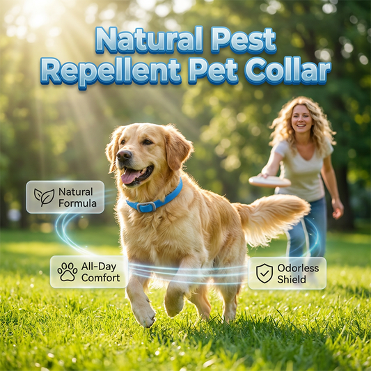 Natural Essential Oil Flea & Tick Collar for Pets