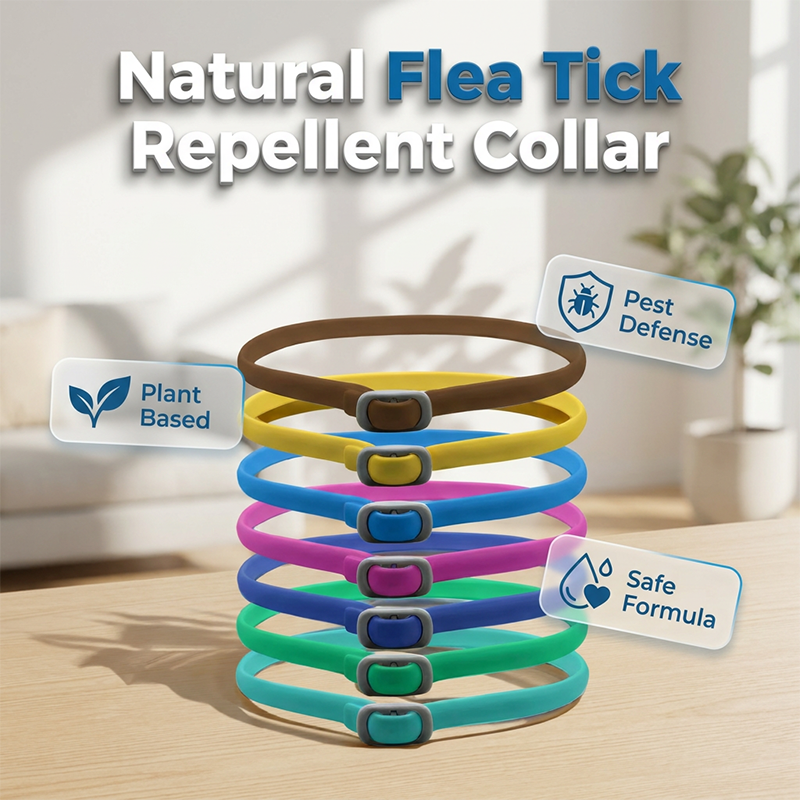 Natural Essential Oil Flea & Tick Collar for Pets